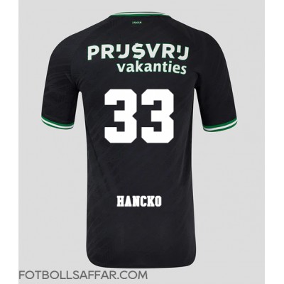 Feyenoord David Hancko #33 Bortatröja 2024-25 Kortärmad Feyenoord David Hancko #33 Bortatröja 2024-25 Kortärmad